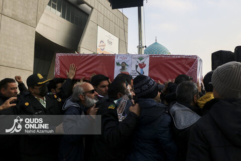 گزارش تصویری | مراسم تشییع پیکر شهید «عیسی علیپور» از شهدای خدمت شهرداری مشهد