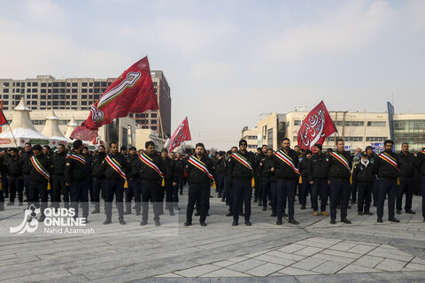 گزارش تصویری | مراسم تشییع پیکر شهید «عیسی علیپور» از شهدای خدمت شهرداری مشهد