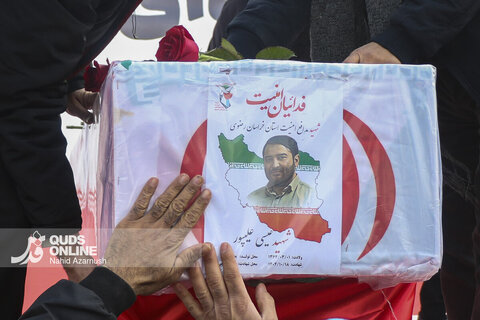 گزارش تصویری | مراسم تشییع پیکر شهید «عیسی علیپور» از شهدای خدمت شهرداری مشهد