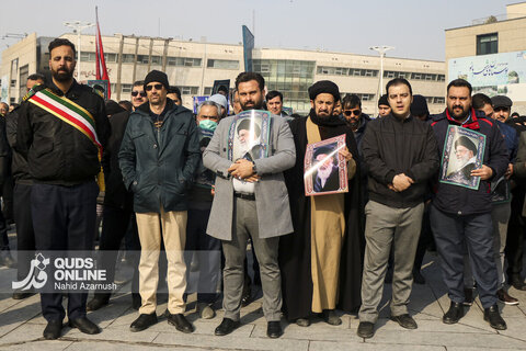 گزارش تصویری | مراسم تشییع پیکر شهید «عیسی علیپور» از شهدای خدمت شهرداری مشهد