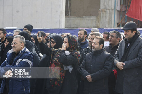 گزارش تصویری | مراسم تشییع پیکر شهید «عیسی علیپور» از شهدای خدمت شهرداری مشهد