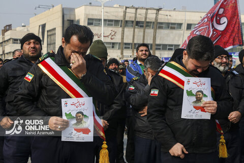 گزارش تصویری | مراسم تشییع پیکر شهید «عیسی علیپور» از شهدای خدمت شهرداری مشهد