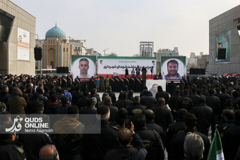 گزارش تصویری | مراسم تشییع پیکر شهید «عیسی علیپور» از شهدای خدمت شهرداری مشهد