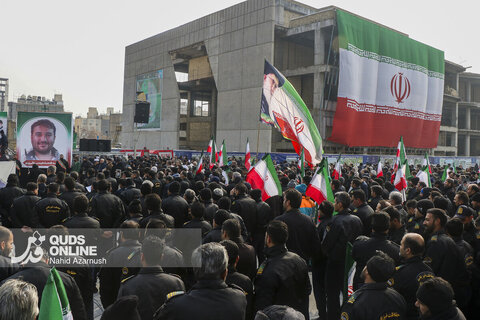 گزارش تصویری | مراسم تشییع پیکر شهید «عیسی علیپور» از شهدای خدمت شهرداری مشهد