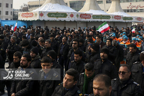 گزارش تصویری | مراسم تشییع پیکر شهید «عیسی علیپور» از شهدای خدمت شهرداری مشهد