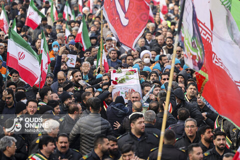 گزارش تصویری | مراسم تشییع پیکر شهید «عیسی علیپور» از شهدای خدمت شهرداری مشهد