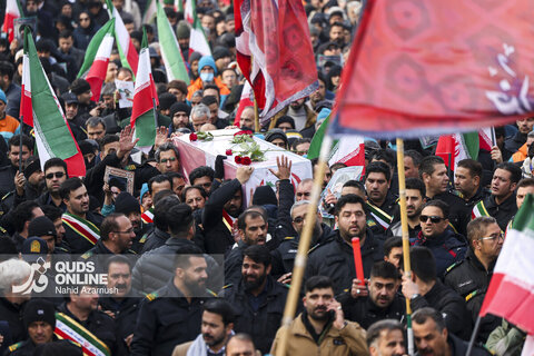 گزارش تصویری | مراسم تشییع پیکر شهید «عیسی علیپور» از شهدای خدمت شهرداری مشهد