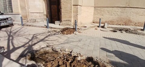 خطر فروریزش گنبد نظام‌الملک در اثر وقوع نشست مسجد جامع اصفهان