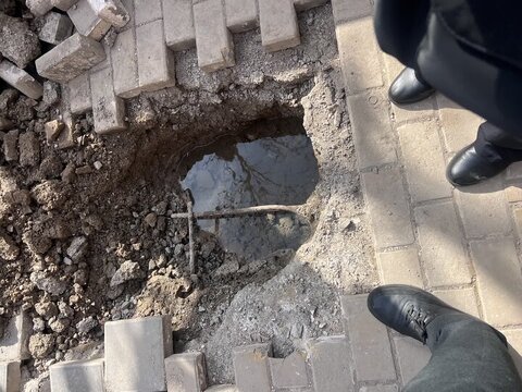 خطر فروریزش گنبد نظام‌الملک در اثر وقوع نشست مسجد جامع اصفهان