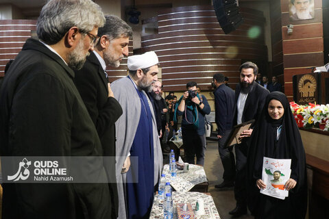گزارش تصویری |گردهمایی خانواده شهدای فتنه آمریکایی_صهیونی در حرم مطهر رضوی