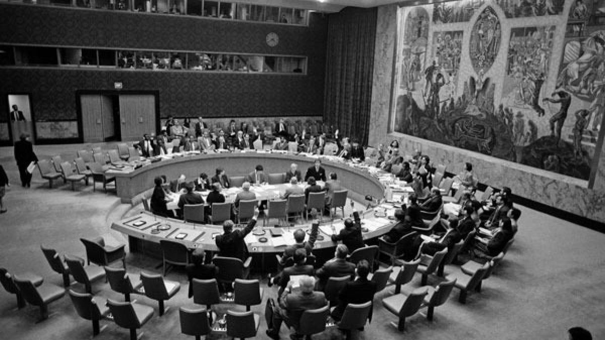 نخستین شکایتی که در شورای امنیت مطرح شد