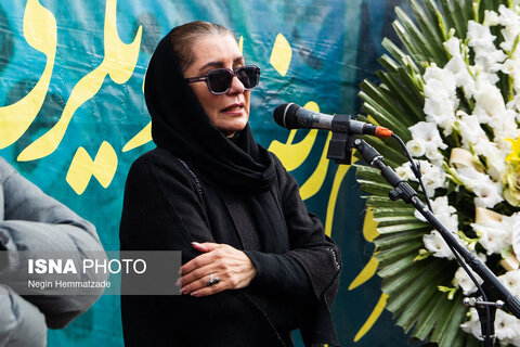 مراسم تشییع پیکر «رضا رویگری»