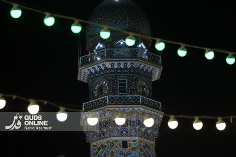 گزارش تصویری | حرم مطهر رضوی در شب میلاد قمر بنی‌هاشم (ع) 