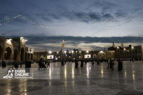 گزارش تصویری | حرم مطهر رضوی در شب میلاد قمر بنی‌هاشم (ع) 