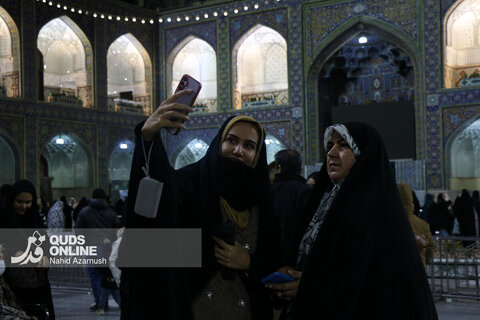 گزارش تصویری | حرم مطهر رضوی در شب میلاد قمر بنی‌هاشم (ع) 