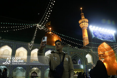 گزارش تصویری | حرم مطهر رضوی در شب میلاد قمر بنی‌هاشم (ع) 