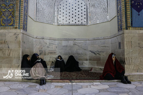 گزارش تصویری | حرم مطهر رضوی در شب میلاد قمر بنی‌هاشم (ع) 