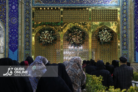 گزارش تصویری | حرم مطهر رضوی در شب میلاد قمر بنی‌هاشم (ع) 