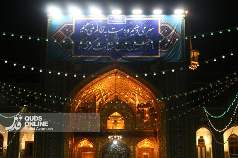 گزارش تصویری | حرم مطهر رضوی در شب میلاد قمر بنی‌هاشم (ع) 