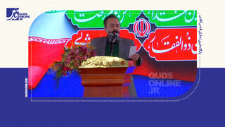 فیلم | شعرخوانی حماسی زیبا درباره اغتشاشات اخیر