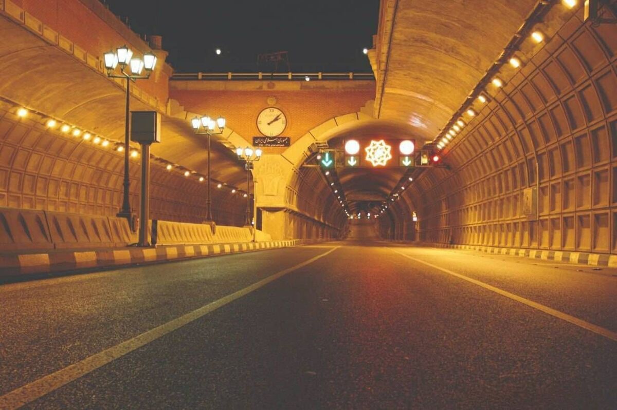 انسداد موقتی تونل امیرکبیر تهران