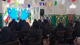 بانوان عرب‌زبان میهمان ویژه‌برنامه جشن «ولادت الاقمار الهاشمیه» شدند
