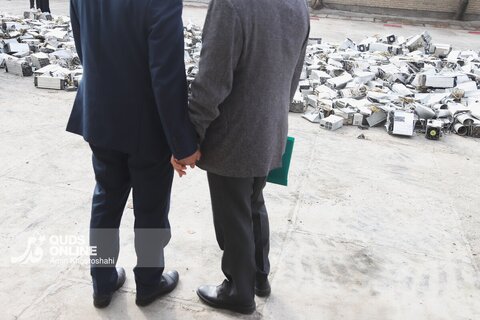 گزارش تصویری | امحای ماینرهای غیرمجاز در مشهد