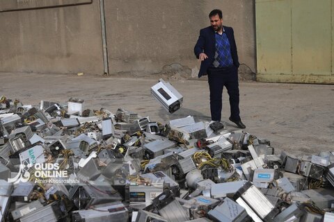 گزارش تصویری | امحای ماینرهای غیرمجاز در مشهد