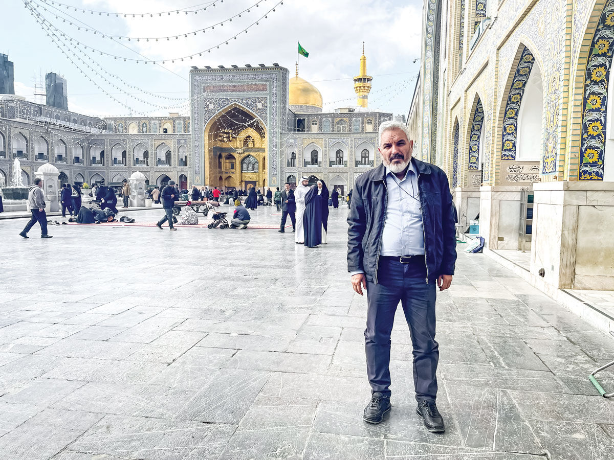 مهر «دستان» برای زائران آستان