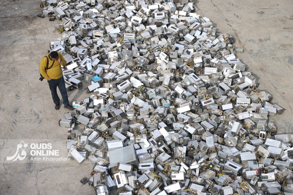 امحای ماینرهای غیرمجاز در مشهد