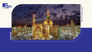 فیلم | رونمایی از تاج طلایی جدید ضریح امیرالمومنین(ع)