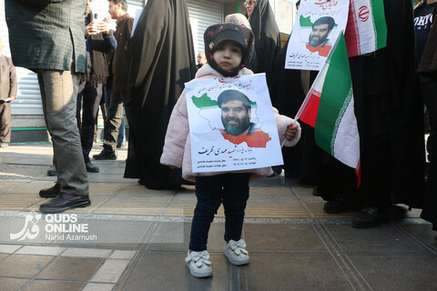 گزارش تصویری | مراسم تشییع پیکر مطهر شهید «مهدی ظریف»، مدافع امنیت در مشهد