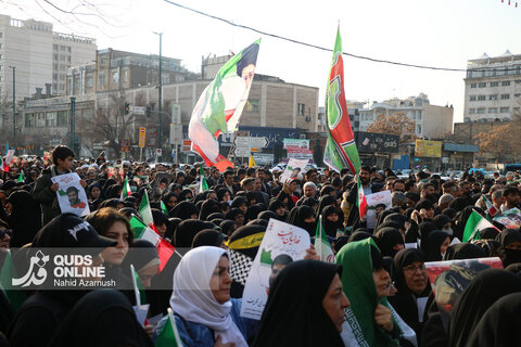 گزارش تصویری | مراسم تشییع پیکر مطهر شهید «مهدی ظریف»، مدافع امنیت در مشهد