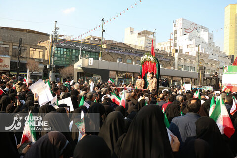 گزارش تصویری | مراسم تشییع پیکر مطهر شهید «مهدی ظریف»، مدافع امنیت در مشهد