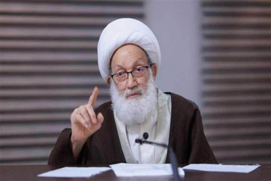 آیت الله عیسی قاسم: میلیون‌ها نفر فدایی رهبر ایران هستند