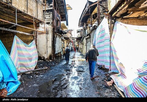خسارات اغتشاشات اخیر در رشت