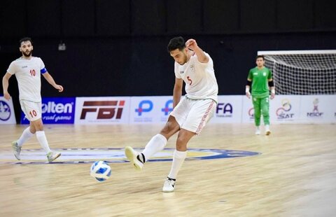 جام ملت‌های فوتسال آسیا؛ غلامی بهترین بازیکن دیدار ایران - عربستان شد