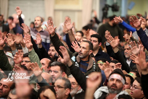 دیدار اقشار مردم با رهبر انقلاب به مناسبت چهل‌وهفتمین سالگرد پیروزی انقلاب اسلامی