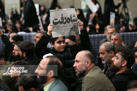 دیدار اقشار مردم با رهبر انقلاب به مناسبت چهل‌وهفتمین سالگرد پیروزی انقلاب اسلامی