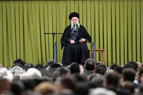 دیدار اقشار مردم با رهبر انقلاب به مناسبت چهل‌وهفتمین سالگرد پیروزی انقلاب اسلامی