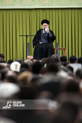 دیدار اقشار مردم با رهبر انقلاب به مناسبت چهل‌وهفتمین سالگرد پیروزی انقلاب اسلامی