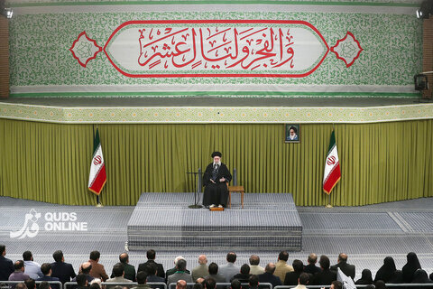 دیدار اقشار مردم با رهبر انقلاب به مناسبت چهل‌وهفتمین سالگرد پیروزی انقلاب اسلامی