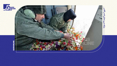 مسیر فرودگاه مهرآباد تا مرقد امام خمینی (ره) گلباران شد