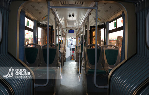 گزارش تصویری | آیین رونمایی از ۲۵ دستگاه اتوبوس جدید در مشهد