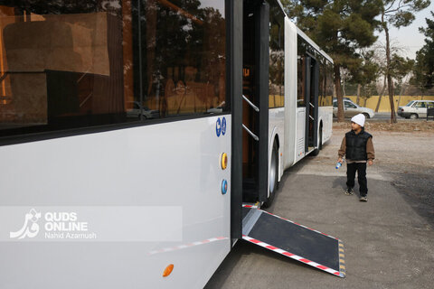 گزارش تصویری | آیین رونمایی از ۲۵ دستگاه اتوبوس جدید در مشهد