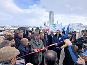 افتتاح پروژه راه‌سازی و توسعه شبکه حمل و نقل جاده ابریشم در ماکو