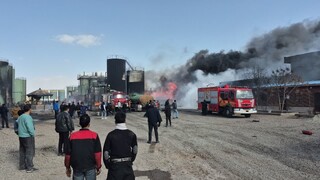 هشدار مدیریت بحران قزوین بر پیشگیری از آتش سوزی در کارخانجات
