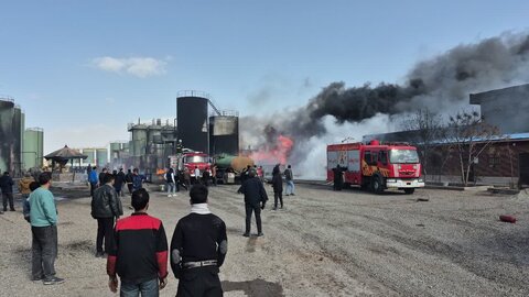 هشدار مدیریت بحران قزوین بر پیشگیری از آتش سوزی در کارخانجات