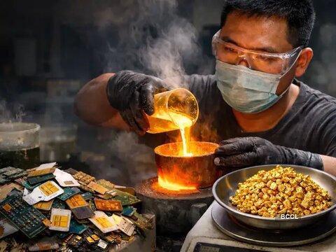 کیمیاگری مدرن! / استخراج طلا از سیم‌کارت