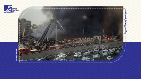 حریق بازار جنت مهار شد